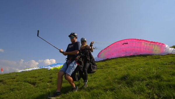 Paragliding Tandem Flight in Salzkammergut / Wolfgangsee - Tandem Pilot Expertise