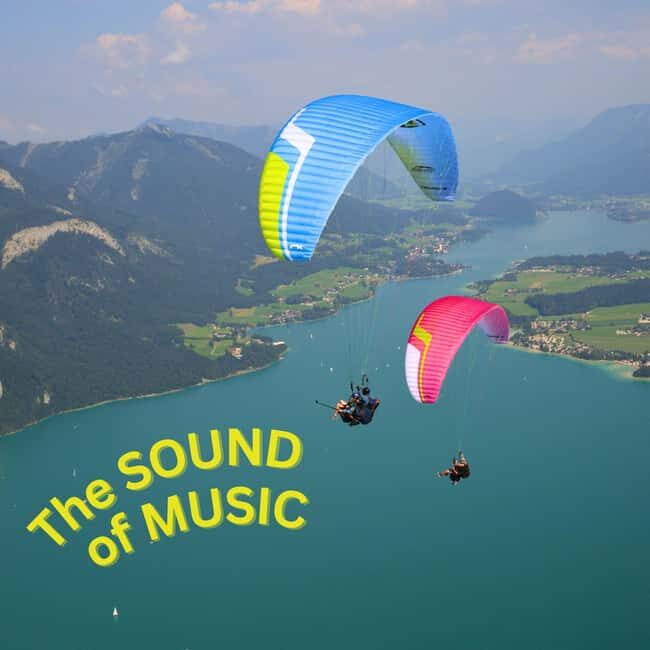 Paragliding Tandem in Salzkammergut / Sound of Music Flight - Paragliding Tandem in Salzkammergut / Sound of Music Flight