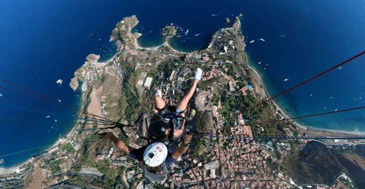 Paragliding Tandem Taormina Video/Photo and GoPro Acrobatics - Booking and Payment Options