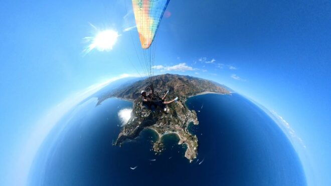 Paragliding Tandem Taormina Video/Photo and GoPro Acrobatics - Experience Itinerary