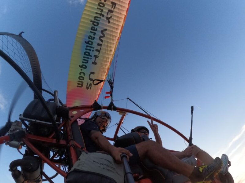 Paramotor Flight over Corfu's West Coast - Good To Know