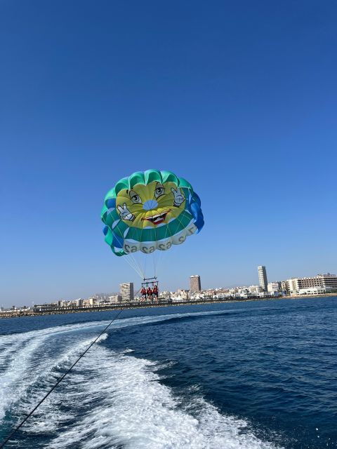 Parasailing and Boat Ride. From €50. - Activity Details