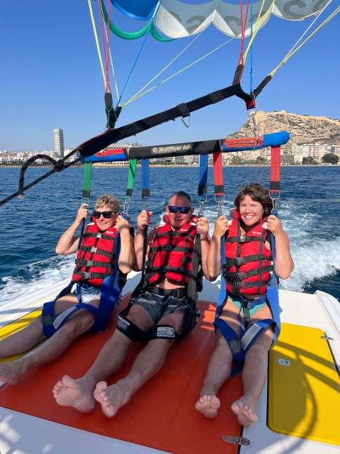 Parasailing and Boat Ride. From €50. - Activity Highlights