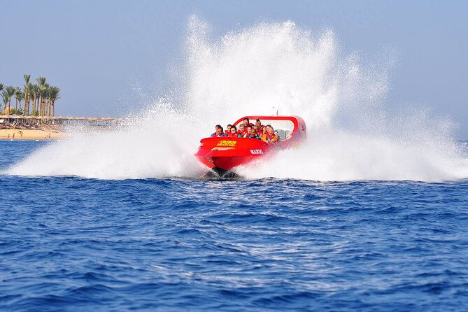 Parasailing and Twister Speedboat Adventure Experience : Hurghada - Pickup and Logistics