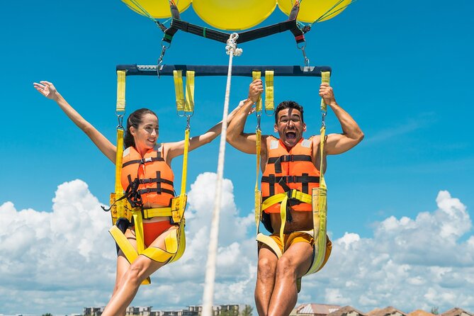 Parasailing & Beach Club With Transportation in Riviera Maya - Common Questions