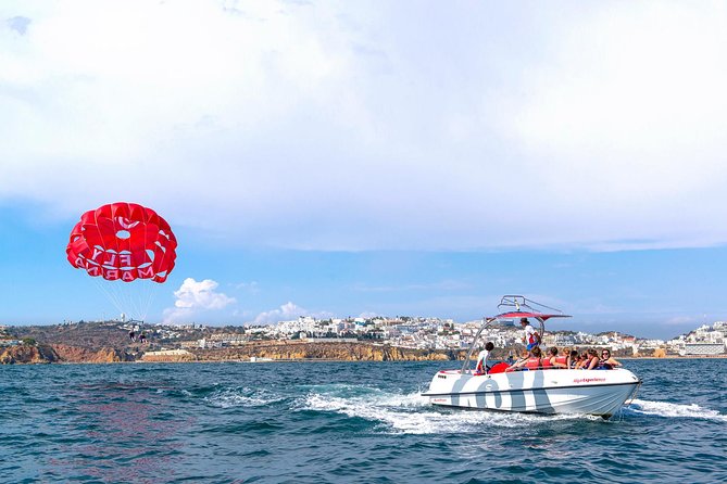 Parasailing From Albufeira Marina by Boat - Common Questions