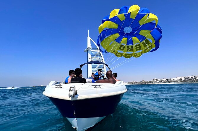 Parasailing in Dubai - Burj Al Arab View - What To Expect
