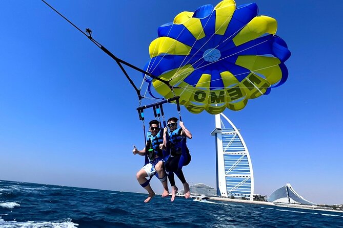 Parasailing in Dubai Burj View - With Transfer Option - The Sum Up