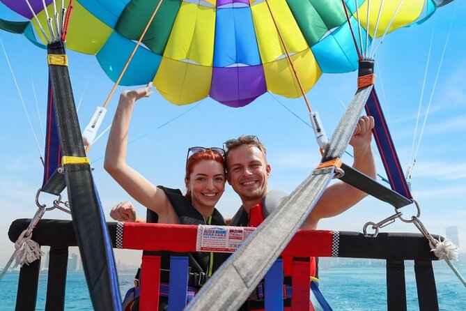 Parasailing in Dubai : Palm Jumeirah View and JBR Beach View - Additional Information