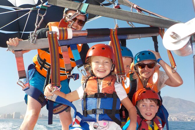 Parasailing in Fuengirola - The Highest Flights on the Costa - Fly 600 Feet Above the Costa Del Sol