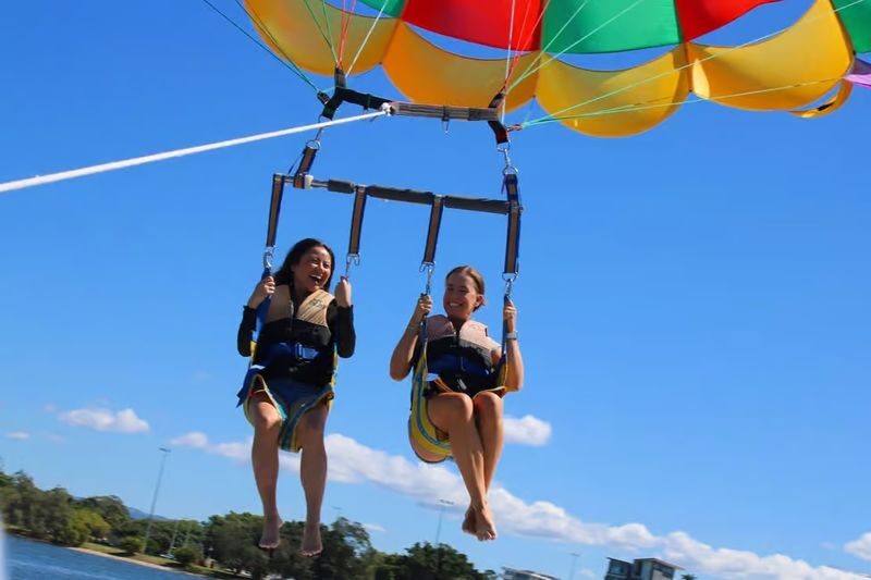 Parasailing over Surfers Paradise - At a glance