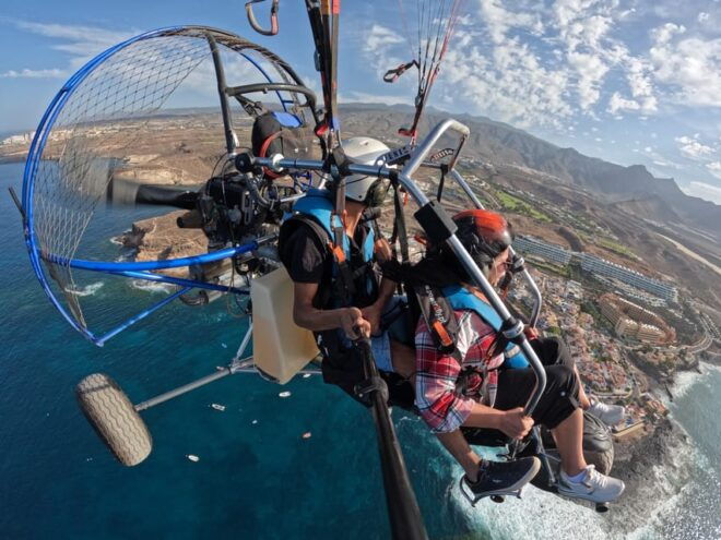 Paratrike Flying: (Motorised) as a COUPLE in TENERIFE - Booking Information