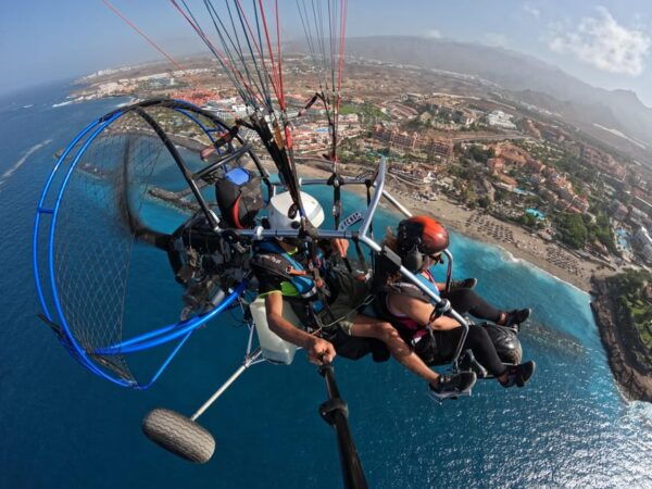 Paratrike Flying: (Motorised) as a COUPLE in TENERIFE - Customer Reviews