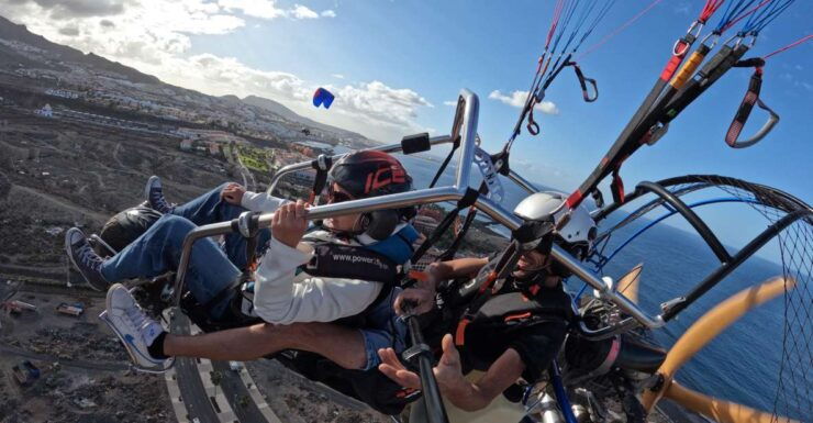 Paratrike Flying: (Motorised) as a COUPLE in TENERIFE - Flight Experience
