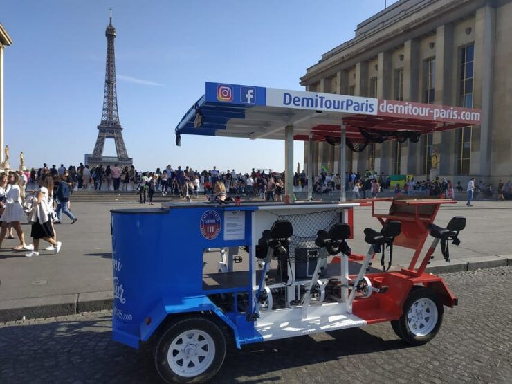 Paris: 1.5-Hour Eiffel Tower Beer Bike Tour - Experience Highlights