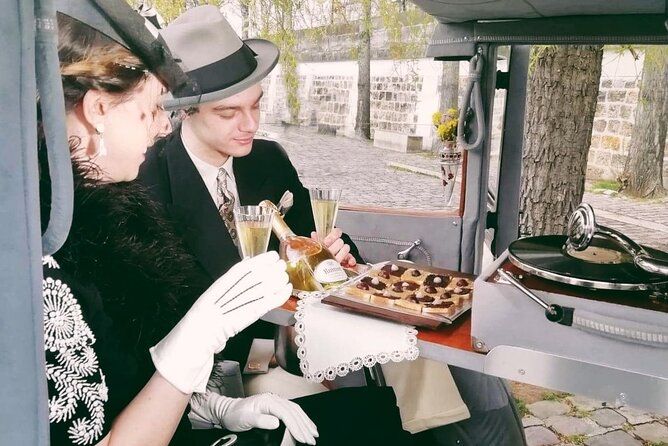 Paris 1934 Limousine Evening Experience With Champagne and Music - Experience Highlights