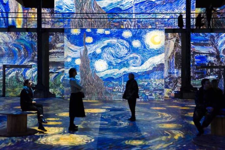 Paris: Atelier Des Lumières Van Gogh Exhibition Entry Ticket - Exhibition Highlights
