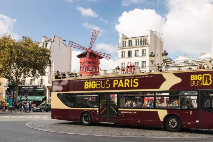 Paris: Big Bus Hop-On Hop-Off Tour and Arc De Triomphe - Tour Experience