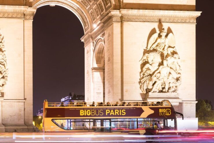 Paris: Big Bus Hop-on Hop-off Tour & Panoramic Night Tour - Sightseeing Experience