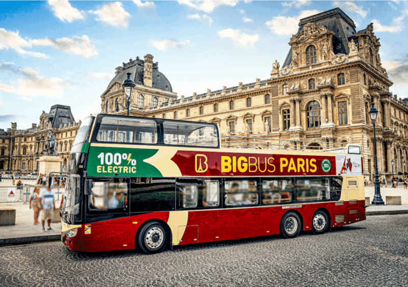 Paris: Big Bus Hop-On Hop-Off Tour With Optional Cruise - Key Highlights and Features