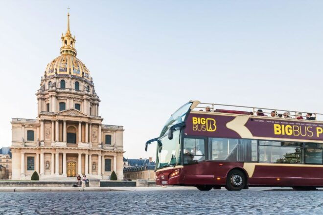 Paris: Big Bus Hop-On Hop-Off Tours With Optional Cruise - Tour Experience
