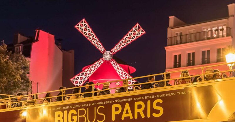 Paris: Big Bus Panoramic Night Tour by Open-Top Bus - Activity Details