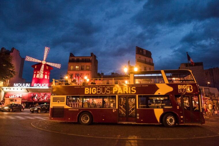 Paris: Big Bus Panoramic Night Tour by Open-Top Bus - Customer Experience