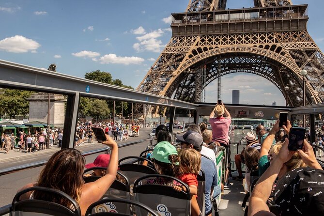 Paris Bus Sightseeing Tour From Disneyland Paris - Eiffel Tower Visit