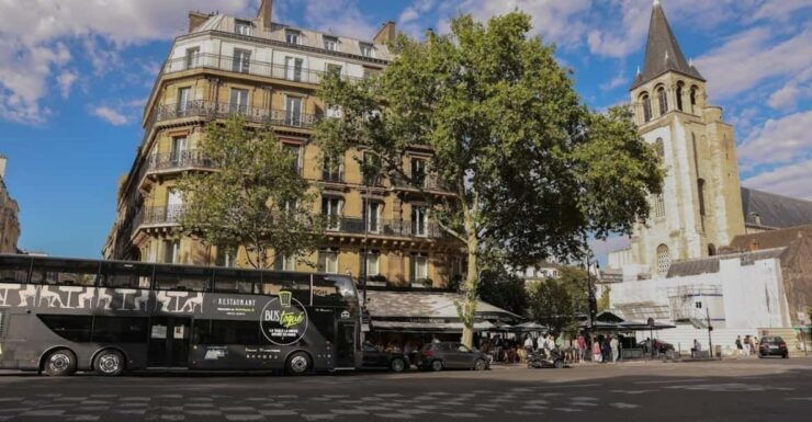 Paris Bus Toqué St Germain 5-Course Dinner/Champagne - Pricing Details