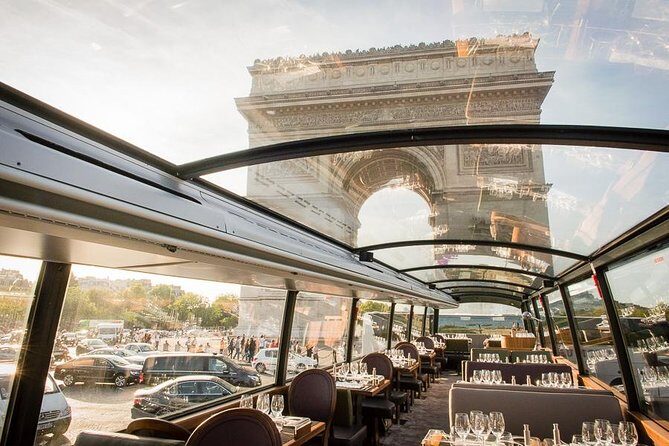 Paris Bustronome Gourmet Sightseeing Dinner on a Panoramic Bus - Good To Know