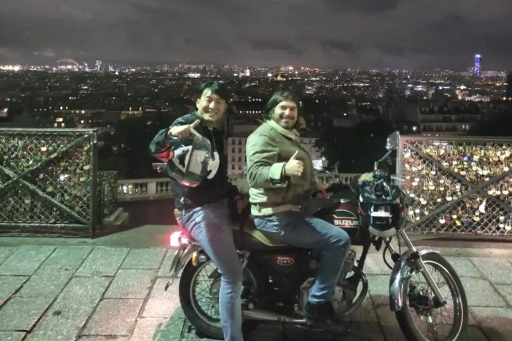 Paris by Motorcycle by Night - Key Points