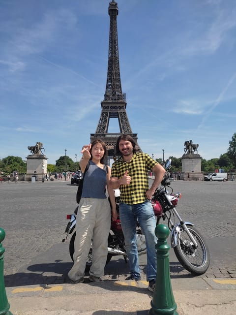 Paris by Motorcycle by Night - Exploring Parisian Monuments