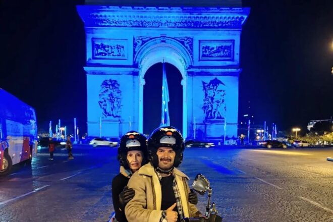 Paris by Motorcycle by Night - Hidden Gems of the City