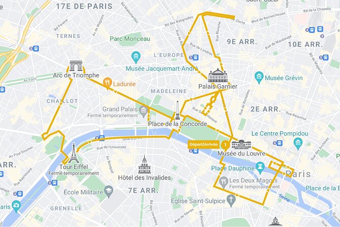Paris by Night Tootbus Tour - Inclusions and Meeting Details