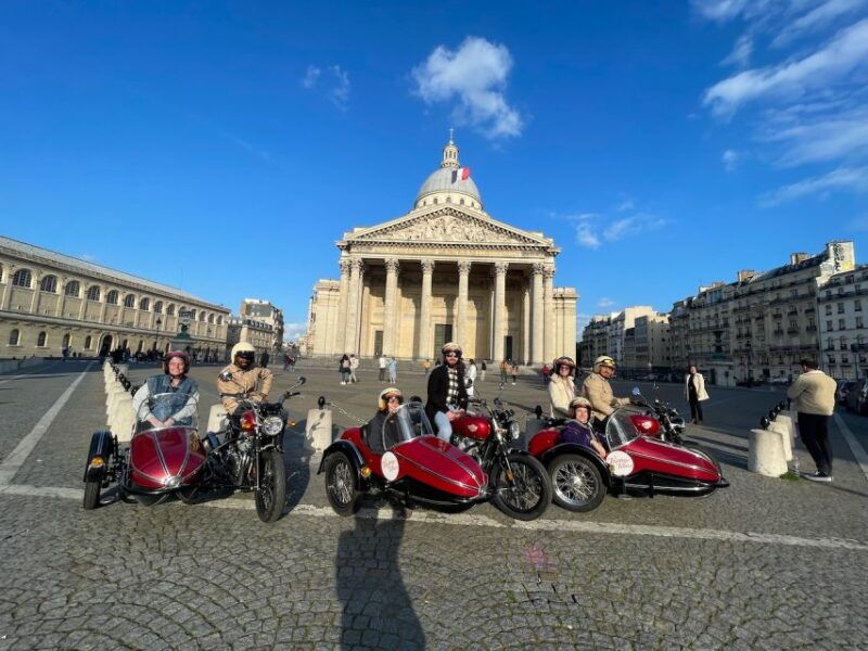 Paris by Sidecar 1HR Tour - Booking Information