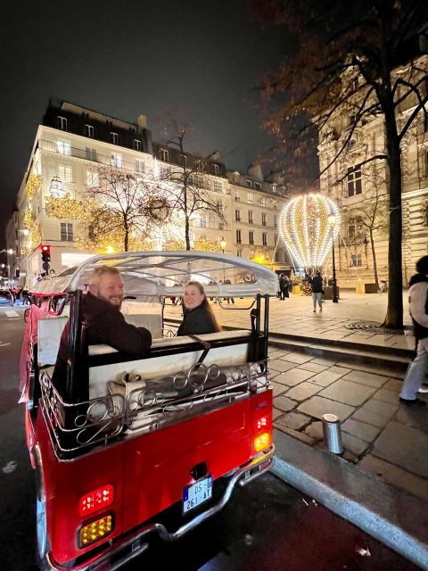 Paris: Christmas Lights Tuk Tuk Tour - Experience Highlights