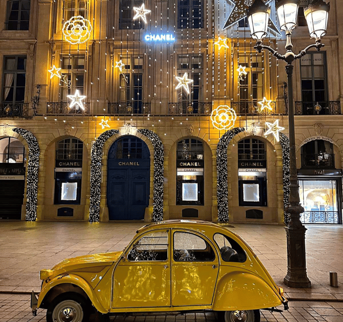 Paris: Christmas Tours in 2CV - Highlights of the Itinerary