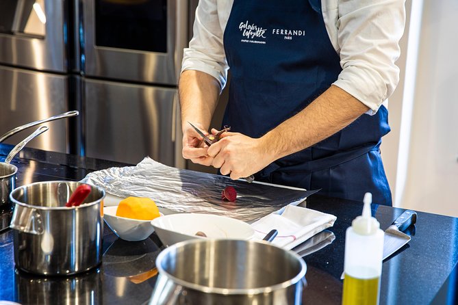 Paris Cooking Class With Ferrandi Chef at Galeries Lafayette - Sample Menu and Tasting