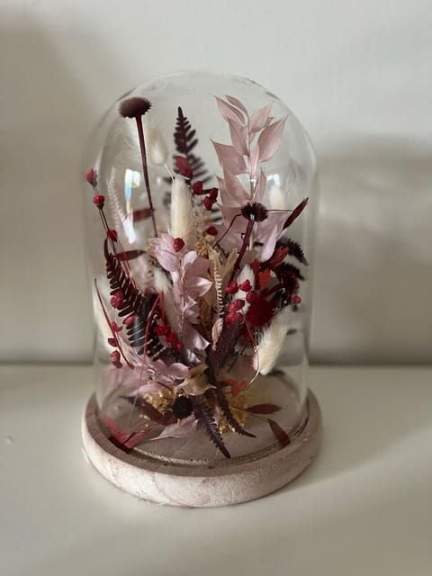 Paris: Create Dried Flower Bell Jar Workshop in Paris - Booking Information