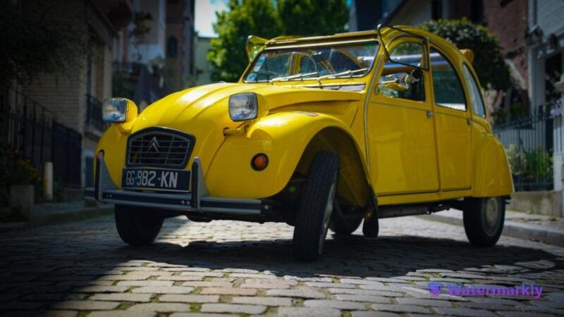 Paris: Discover Paris 2CV - Tour Pricing and Booking Information
