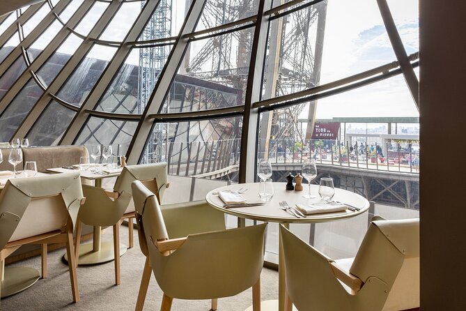 Paris Early Dinner in the Eiffel Towers Madame Brasserie Restaurant - The Sum Up