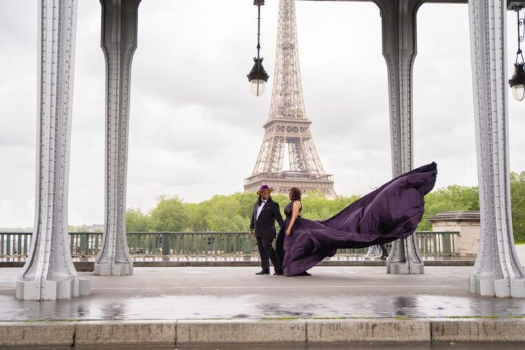 Paris: Eiffel Tower Flying-Dress Photoshoot - Dress Options