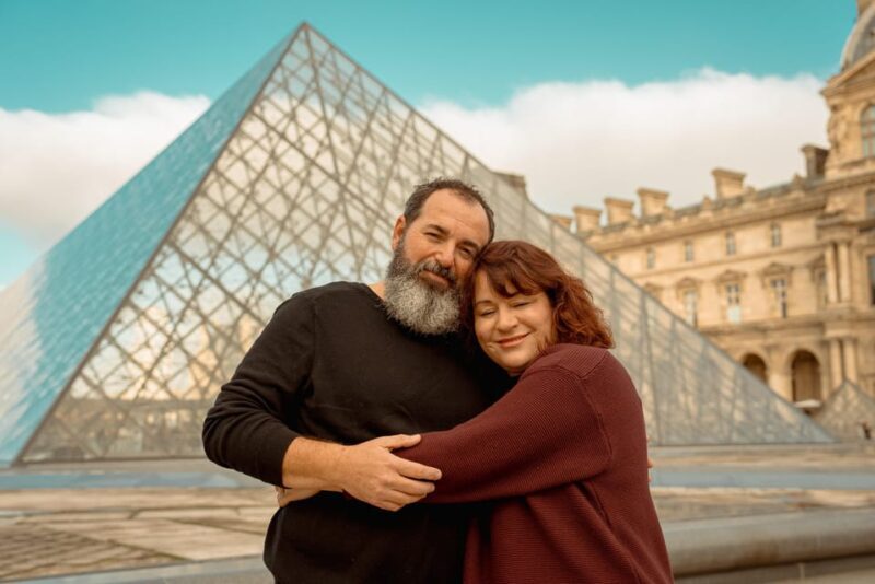 Paris: Eiffel Tower & Louvre Photoshoot with High-End Edits - The Sum Up