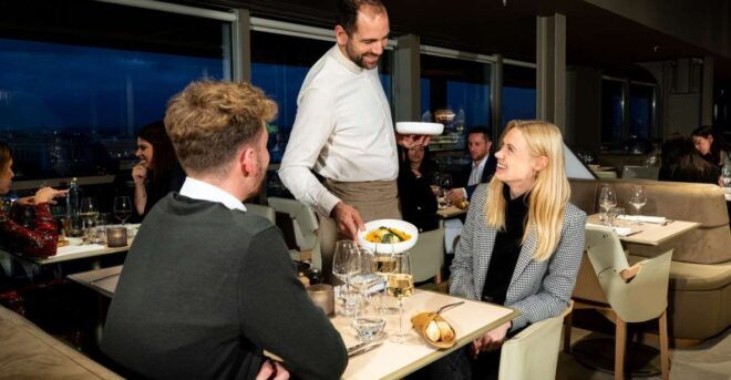 Paris: Eiffel Towers Madame Brasserie Dinner at 6:30 PM - Inclusions