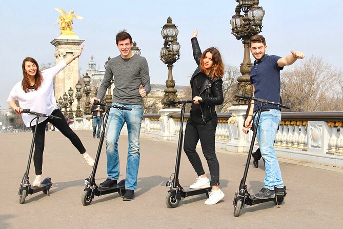 Paris Electric Scooter Tour - Meeting and Pickup