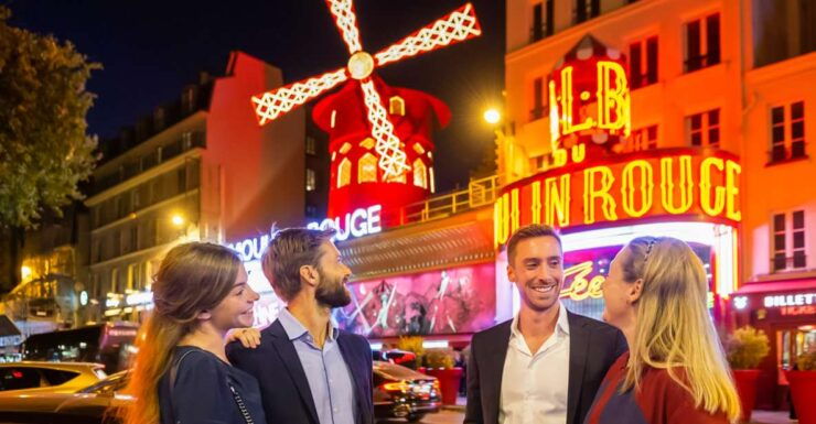 Paris: Evening Sightseeing Tour and Moulin Rouge Show - Sightseeing Experience