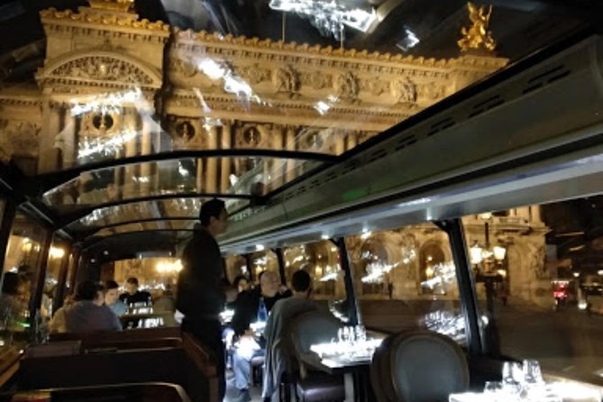 PARIS : Gourmet Dinner by Luxury Bus in the Capital of Lights - Gourmet Dinner Experience