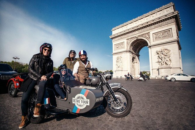 Paris Highlights City Tour on a Vintage Sidecar Motorcycle - Tour Itinerary