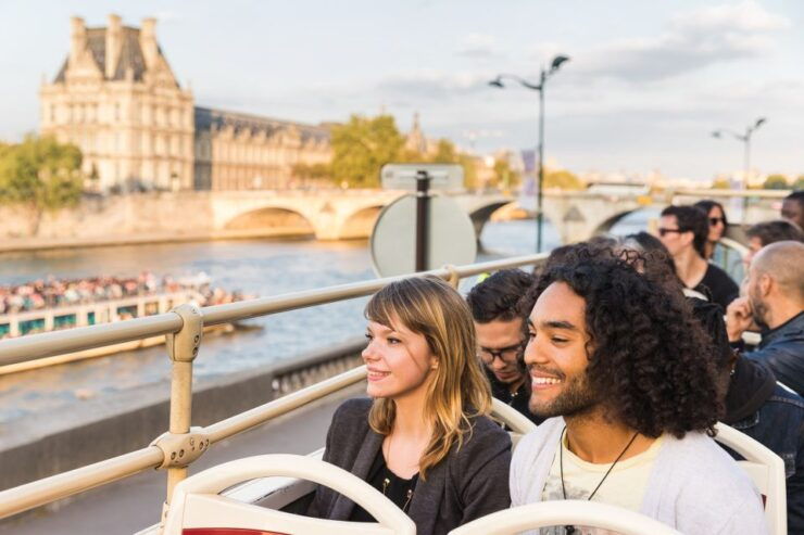 Paris: Hop-On Hop-Off Bus Tour With Self-Guided Walking Tour - Tour Overview
