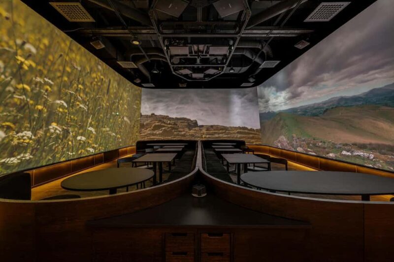 Paris: Immersive Fine Dining Meets Art in an Ancient Cinema - The End and the Dessert Fireworks